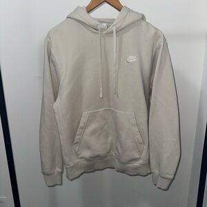 Nike Men's Hoodie in Light Beige